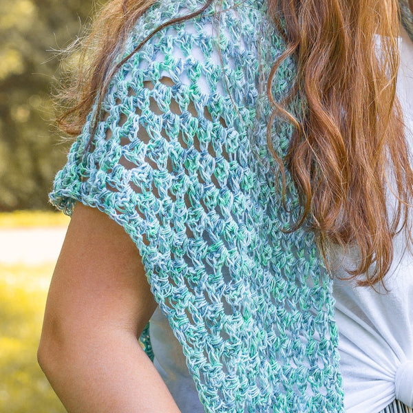 Summer Shawl PDF Crochet Pattern - Digital Download – Easy Crochet