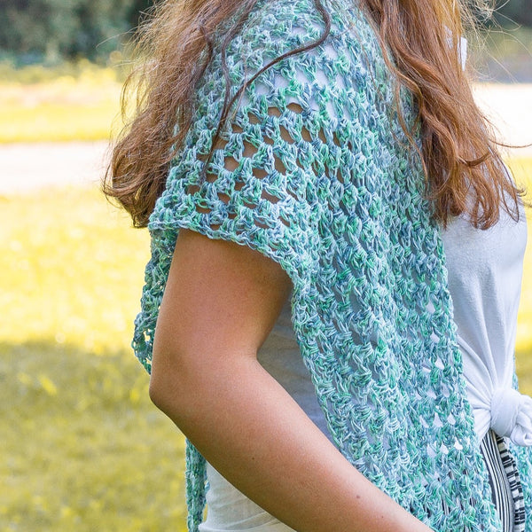 Summer Shawl PDF Crochet Pattern - Digital Download – Easy Crochet