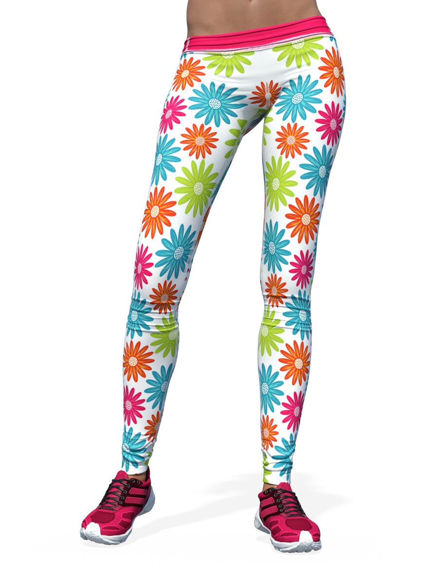 womens floral leggings