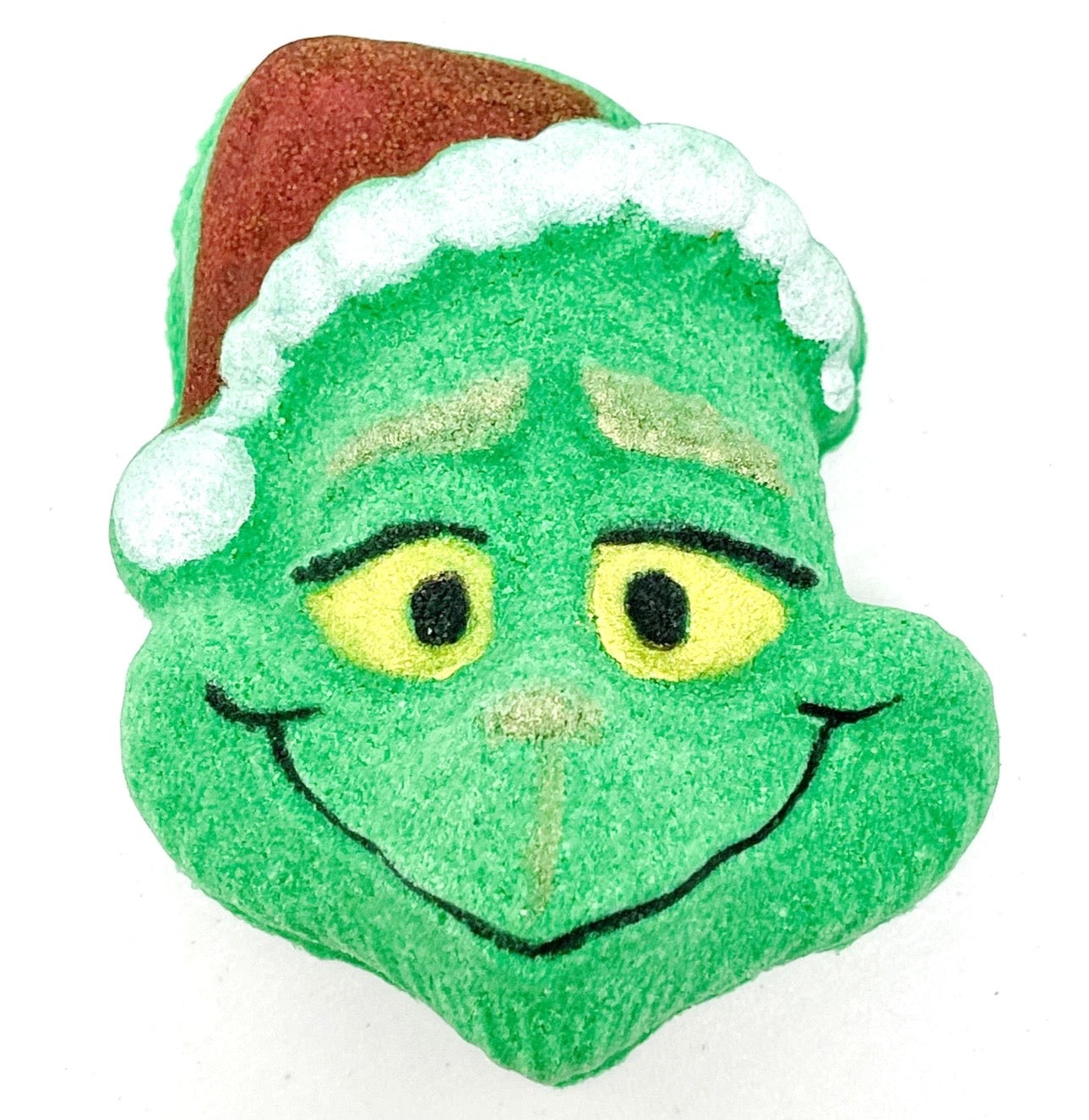 grinch bath bomb