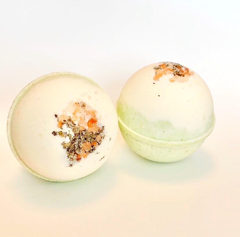 sage bath bombs