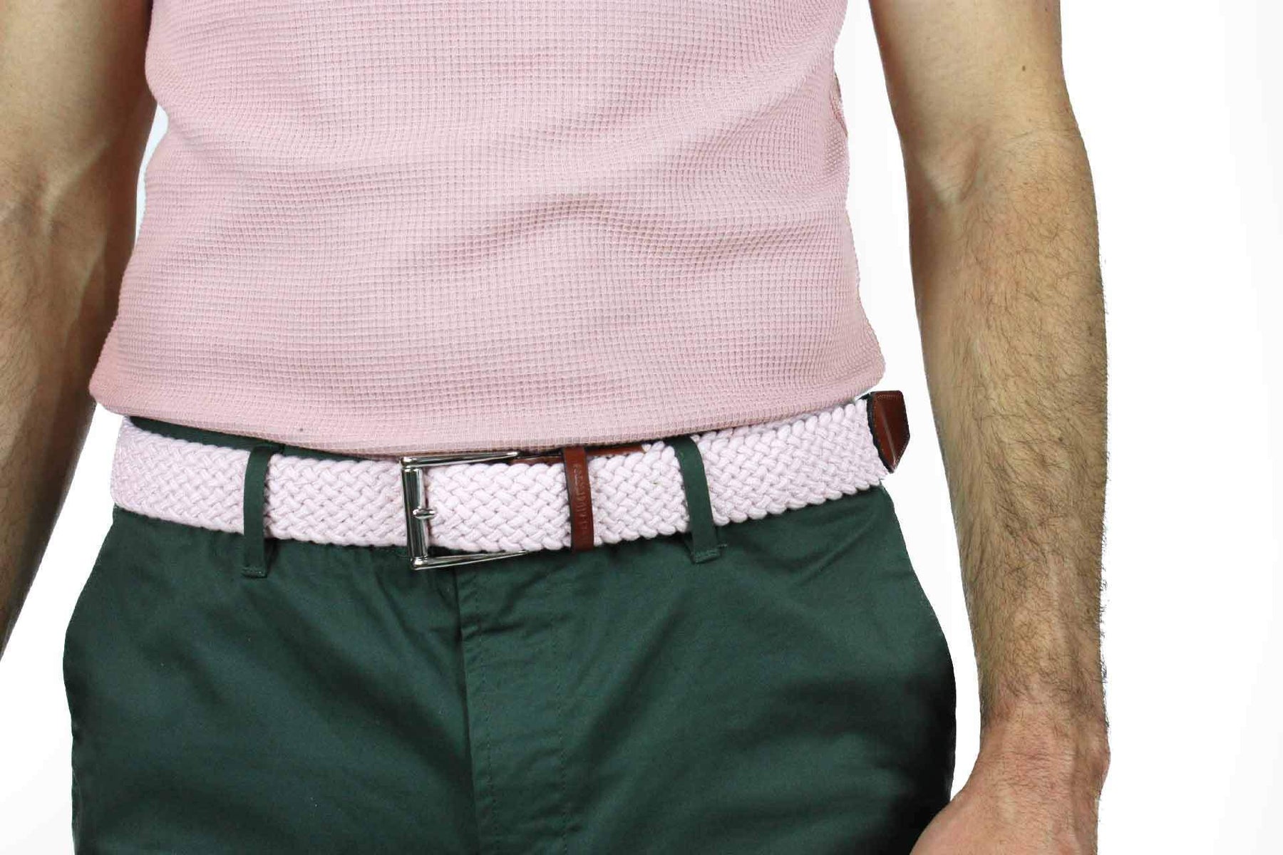 woven golf belt