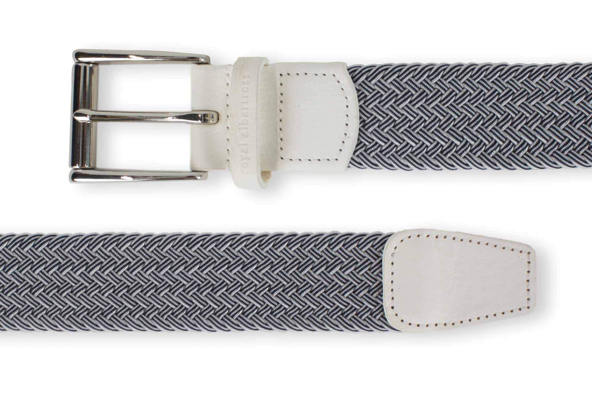 Men's Woven Belt, The Balzo Blue