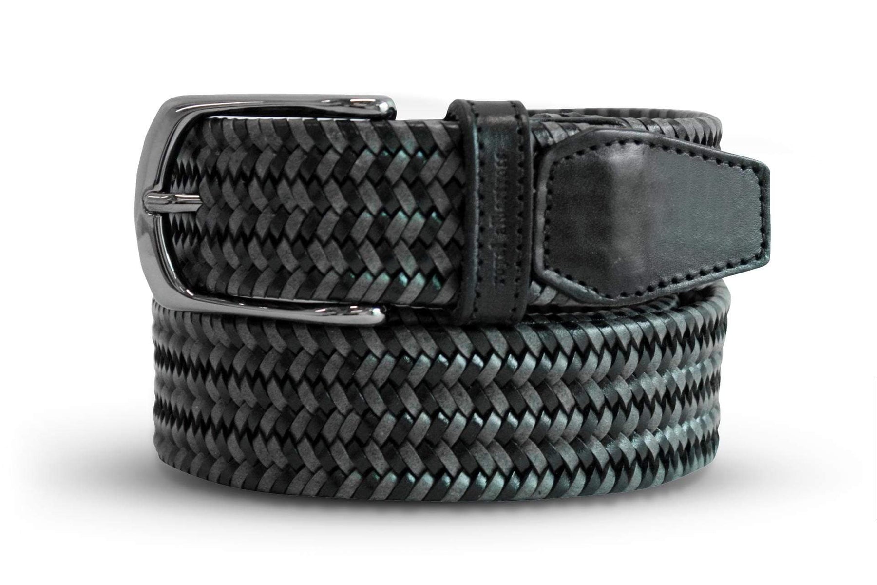 mens woven belt