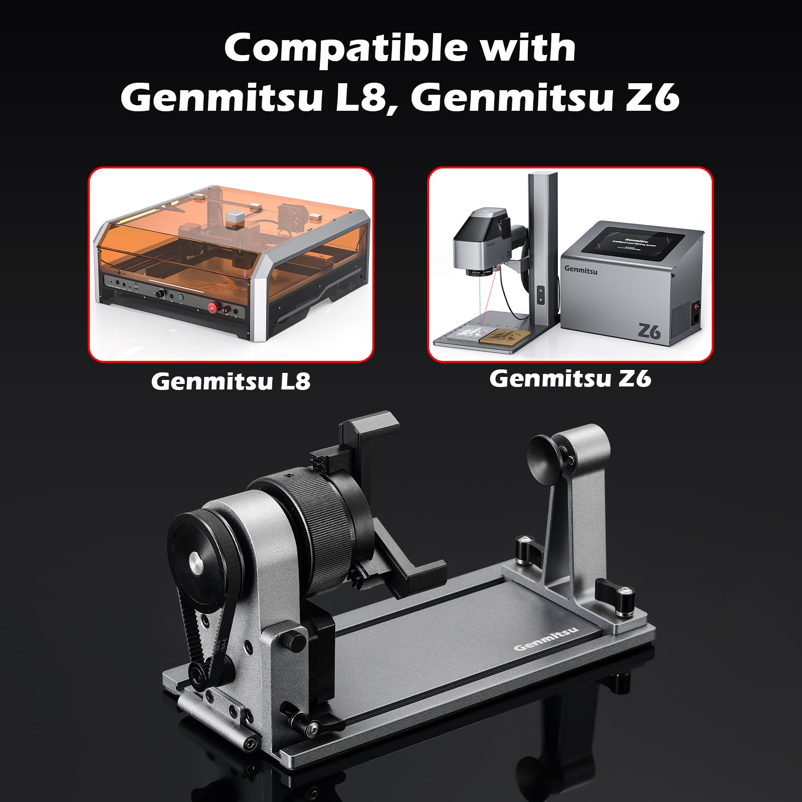 Genmitsu MD18 Rotary Roller | SainSmart