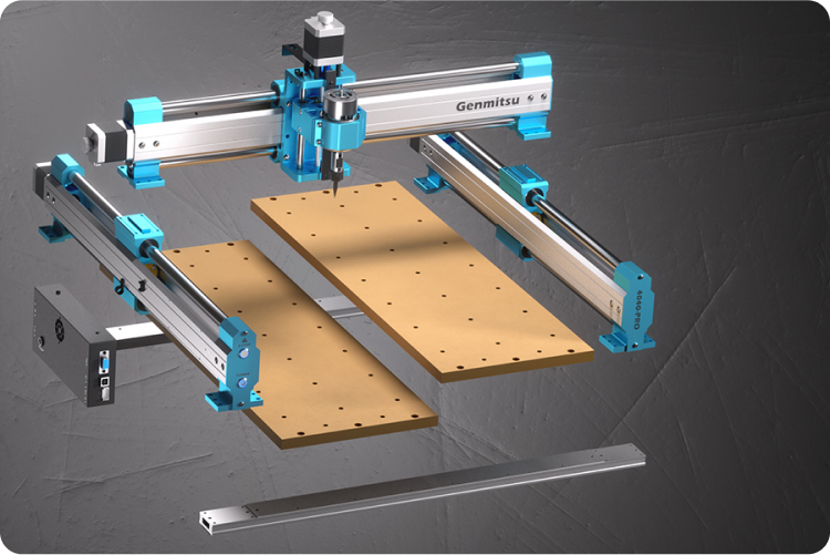 Open Box] 4040-PRO Semi Assembly Desktop CNC Router –