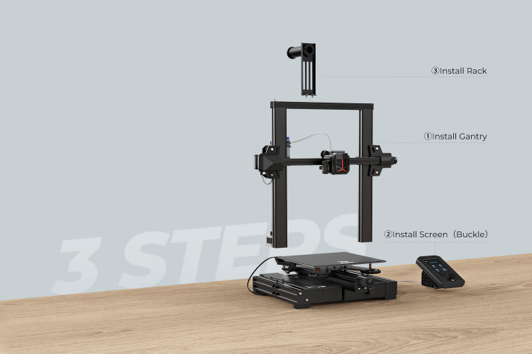 Original Imprimante 3D Creality Ender-3 V2 FDM - Volta Technology