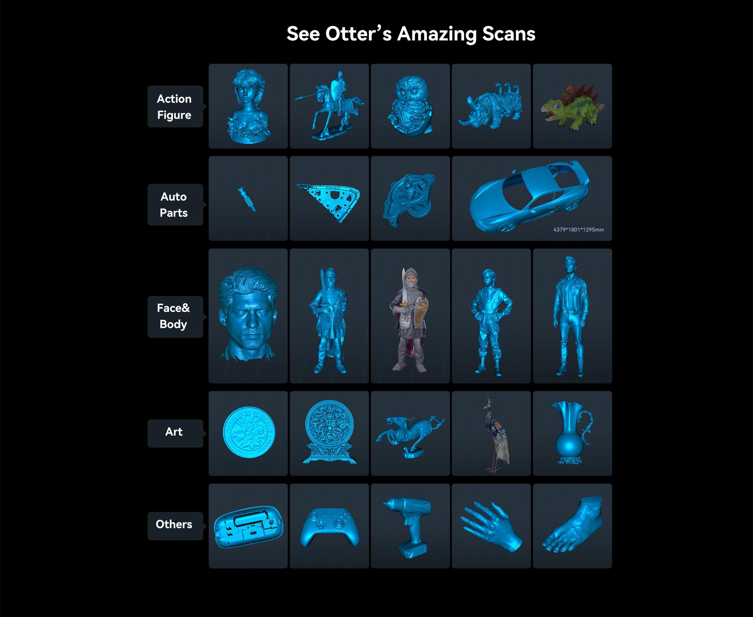 Creality CR-Scan Otter 3D Scanner | SainSmart