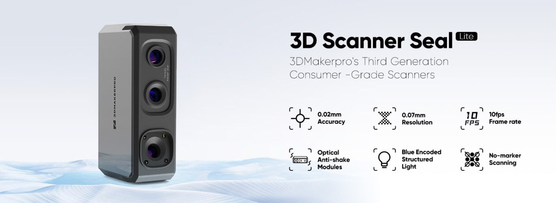 3DMakerpro Seal Lite 3D Scanner | SainSmart