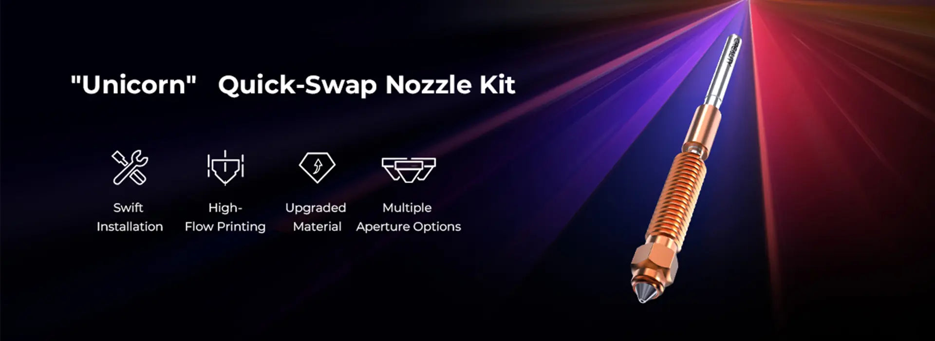 Unicorn Quick-Swap Nozzle Kit
