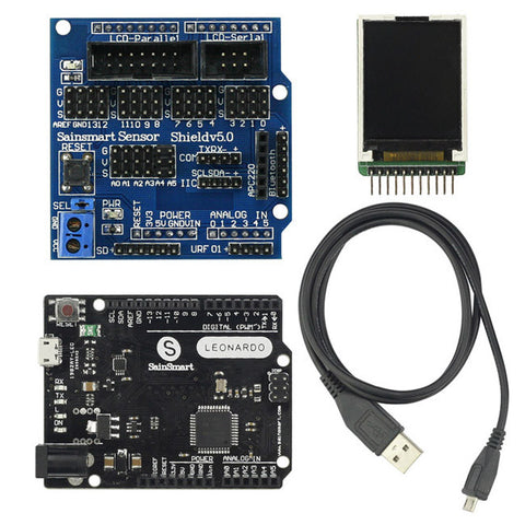 arduino leonardo lcd display