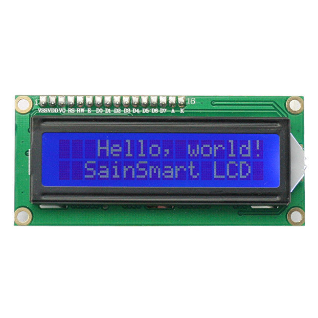 New Sainsmart Iici2ctwi 1602 Serial Lcd Module Display For Arduino 6982