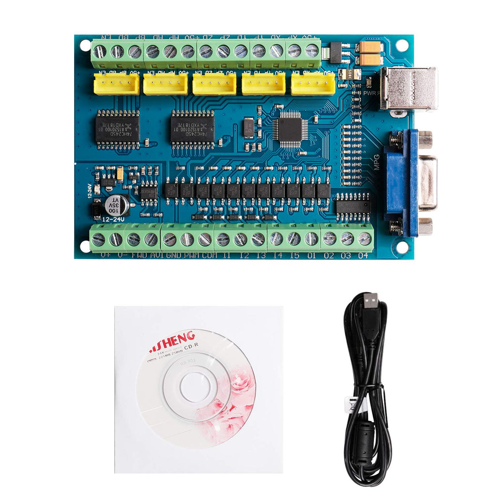 Mach3 usb motion card stb5100 схема подключения на русском