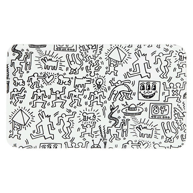 Tray Black White By Keith Haring Artware Editions
