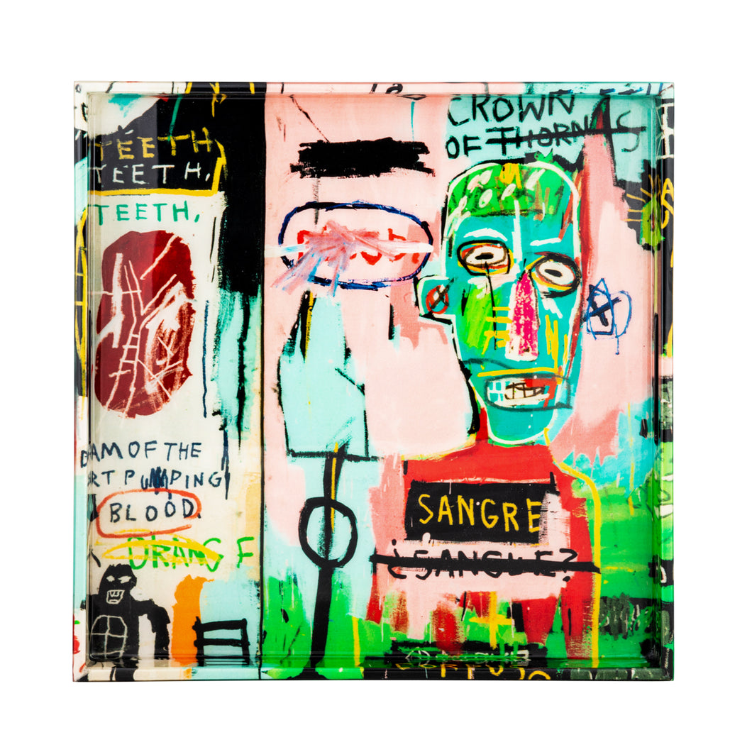 In Italian Tray by Jean-Michel Basquiat – Artware Editions