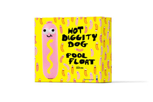 Hot Diggity Dog Pool Float by Jon Burgerman  Artware Editions Small (63")  