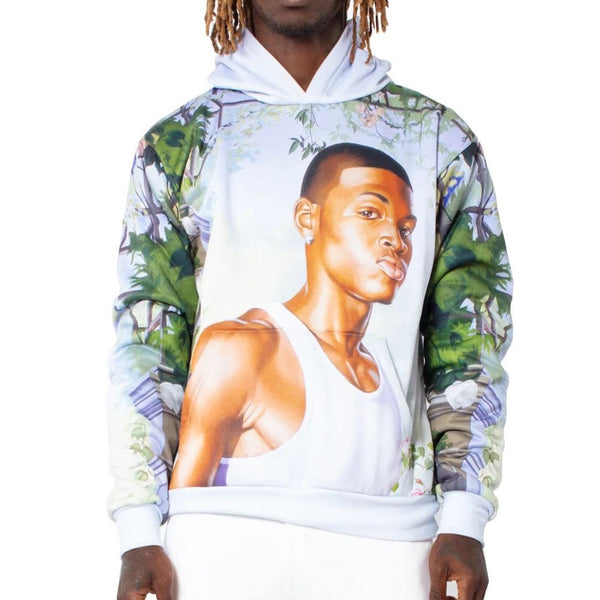 Kehinde Wiley UO Exclusive Besler's Florilegium Shoe Seller Hoodie