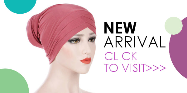 Modest Fashion Mall head coverings head wraps turbans pre-tied hijabs new arrival jenice
