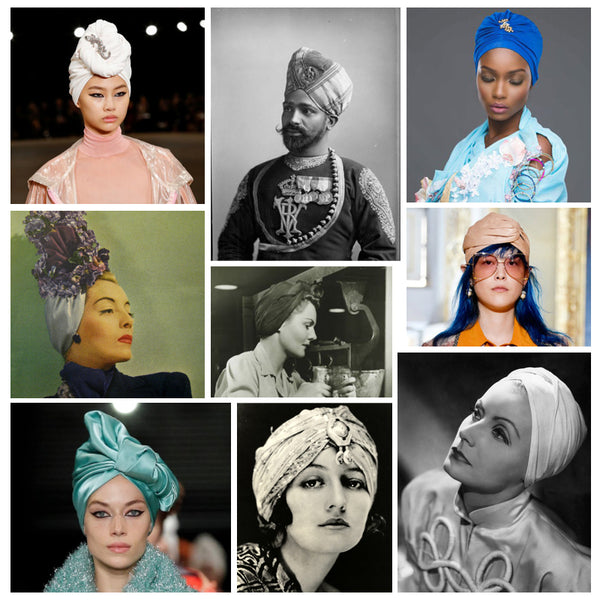 Modest fashion mall evoluiton of head covering blog post head wraps turbans hijabs bandannas2
