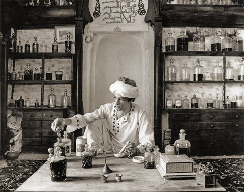 Arabian perfumery history