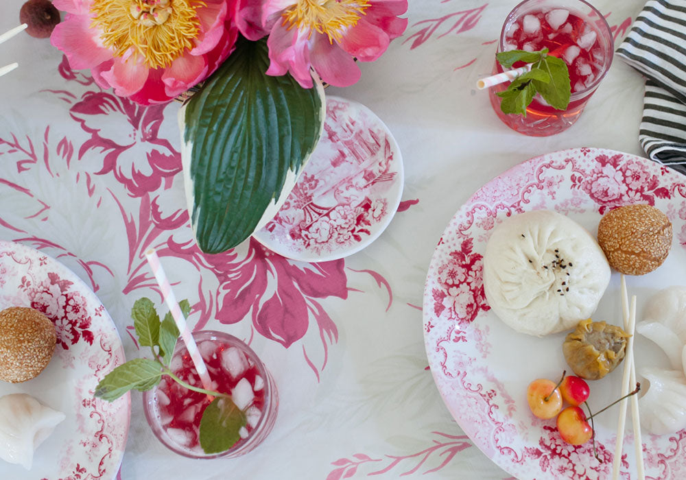 Dim Sum Friendsgiving Party | Q Squared Melamine