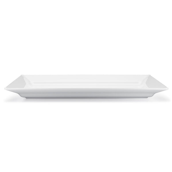 Diamond White Melamine Rectangle Large Platter – Q Squared