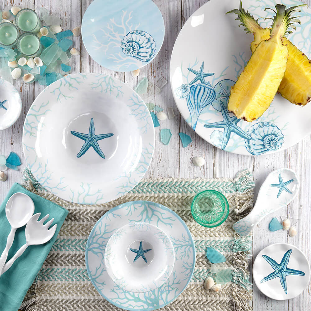 Captiva Melamine Dinner Plate