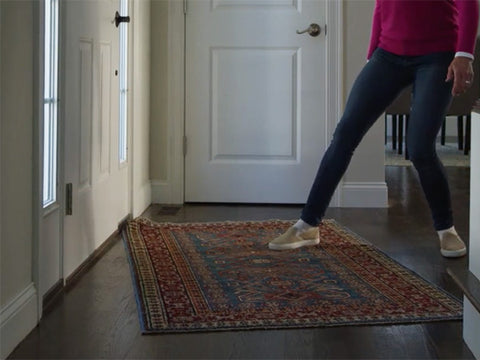 small rug sliding