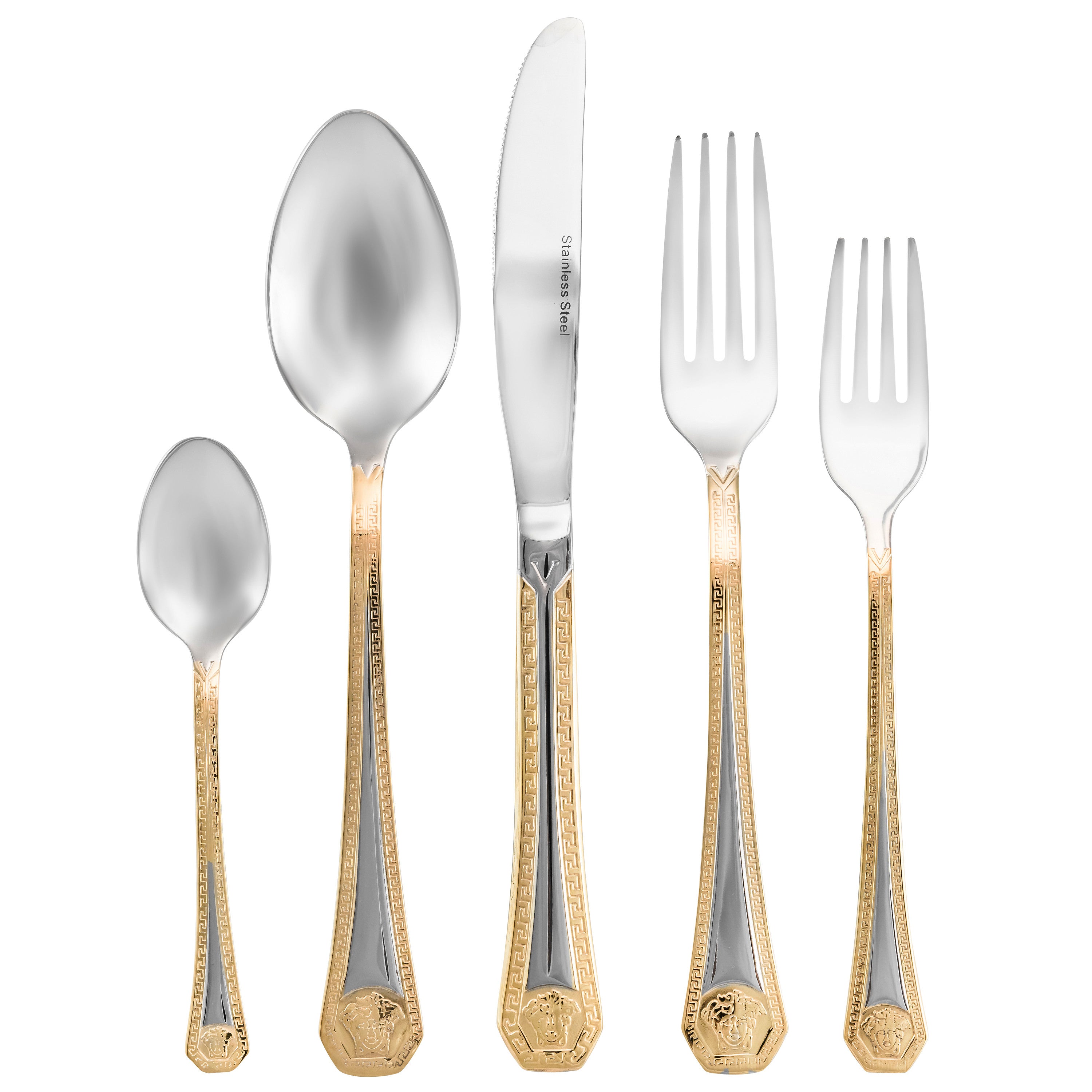 Royal Flatware 'Venezia' 75-Piece Premium Surgical Stainless Steel Sil