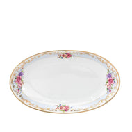 Royalty Porcelain 'Ruby Rose' Serving Platter 24K Gold (10 Oval)