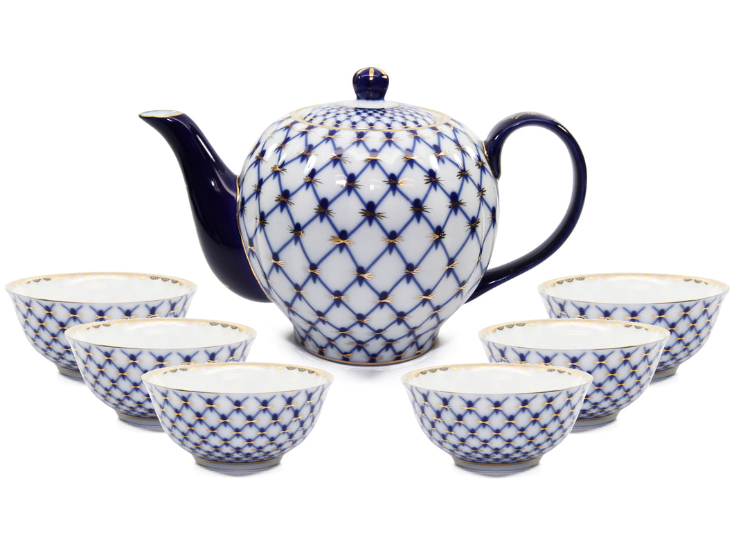 Featured image of post Simple Way to Lomonosov Cobalt Net Tea Set