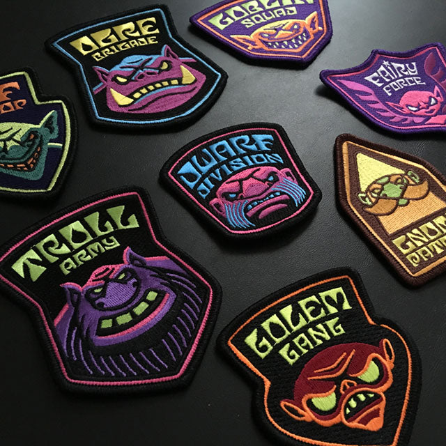 Legendary Legion embroidered patches