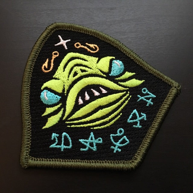 Sons Of Dagon embroidered patch by Monsterologist