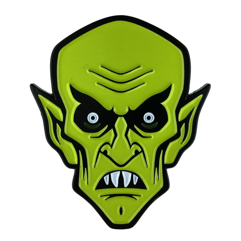 Orlok Nosferatu head enamel pin – Monsterologist