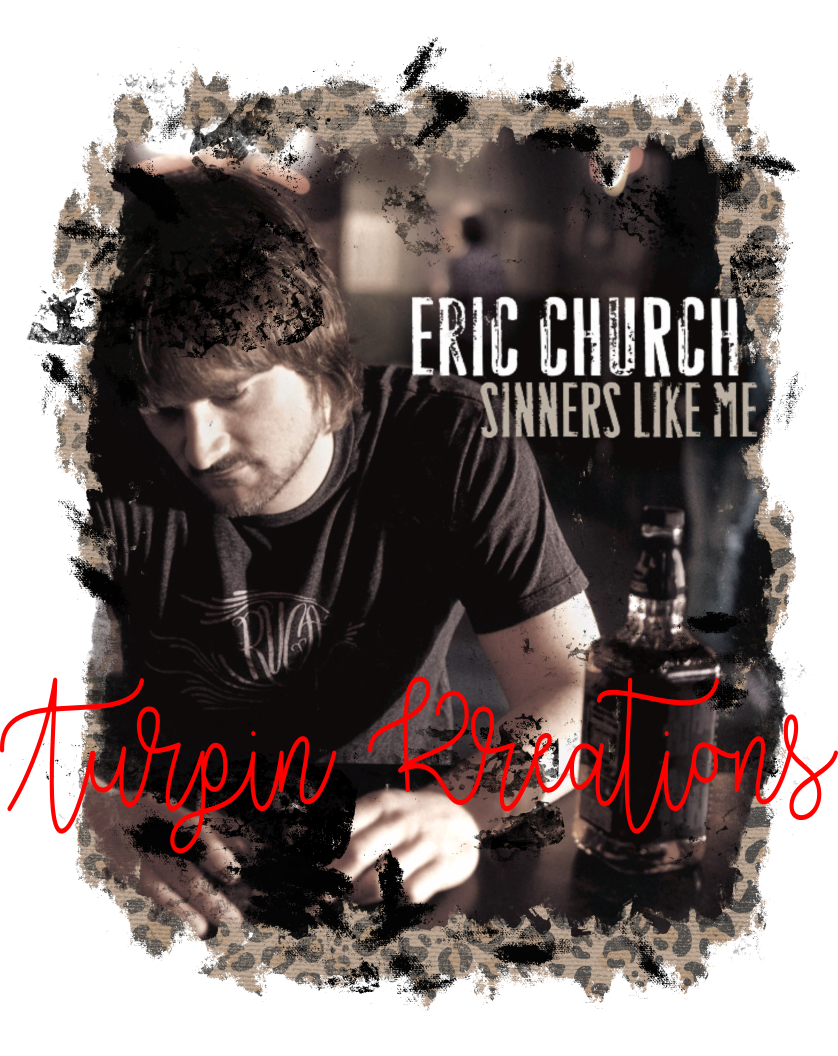 Eric Church Transfer Turpin Kreations