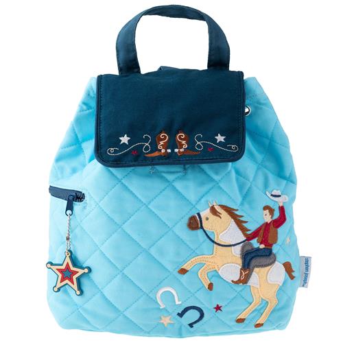 Rodeo Cowboy Quilted Backpack
