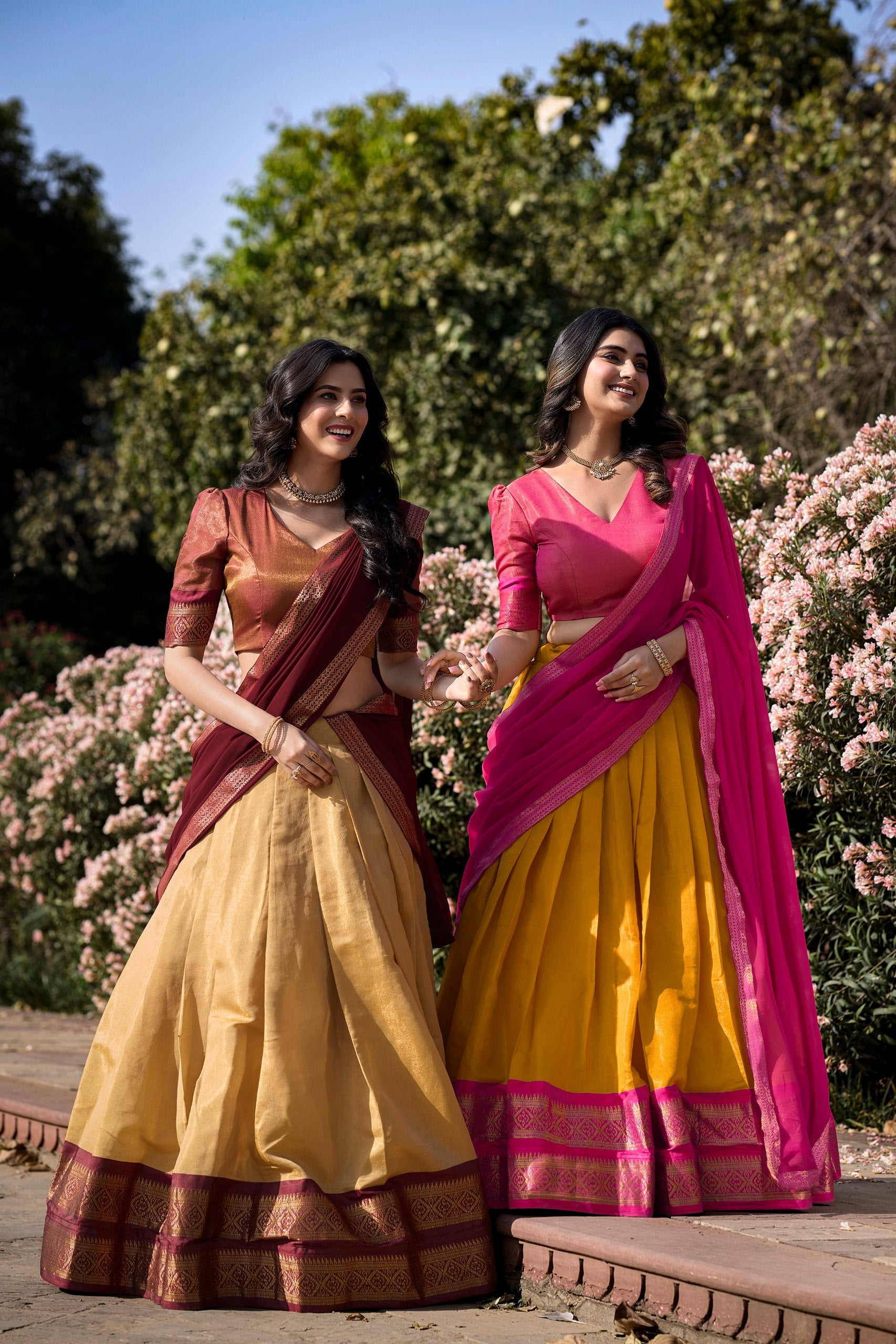 A Tapestry of Tradition: Unveiling the South Indian Kanchipuram Lehenga Collection