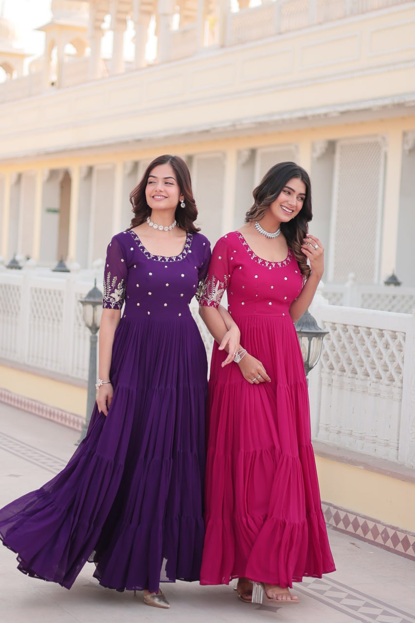 Own the Night: Embrace Elegance with Premium Readymade Designer Gowns