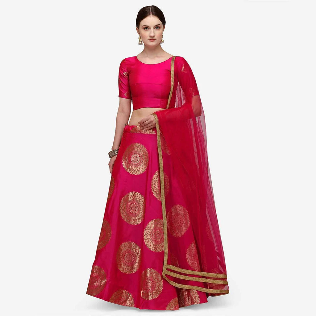 The Fuchsia Pink Lehenga