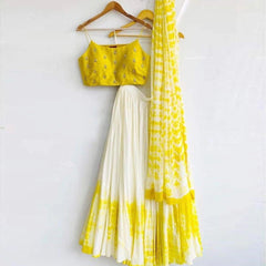 Yellow Lehenga Choli