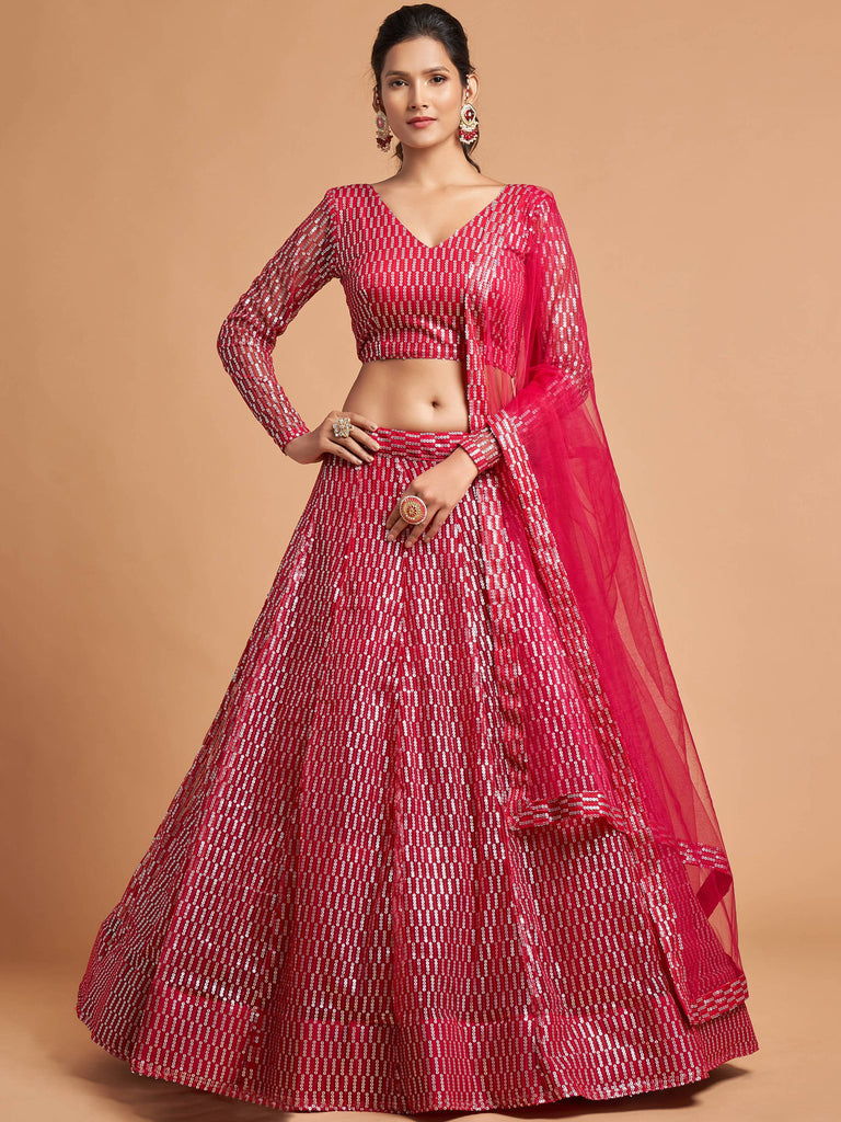 The Hot Pink Lehenga