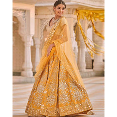 Yellow Lehenga Choli