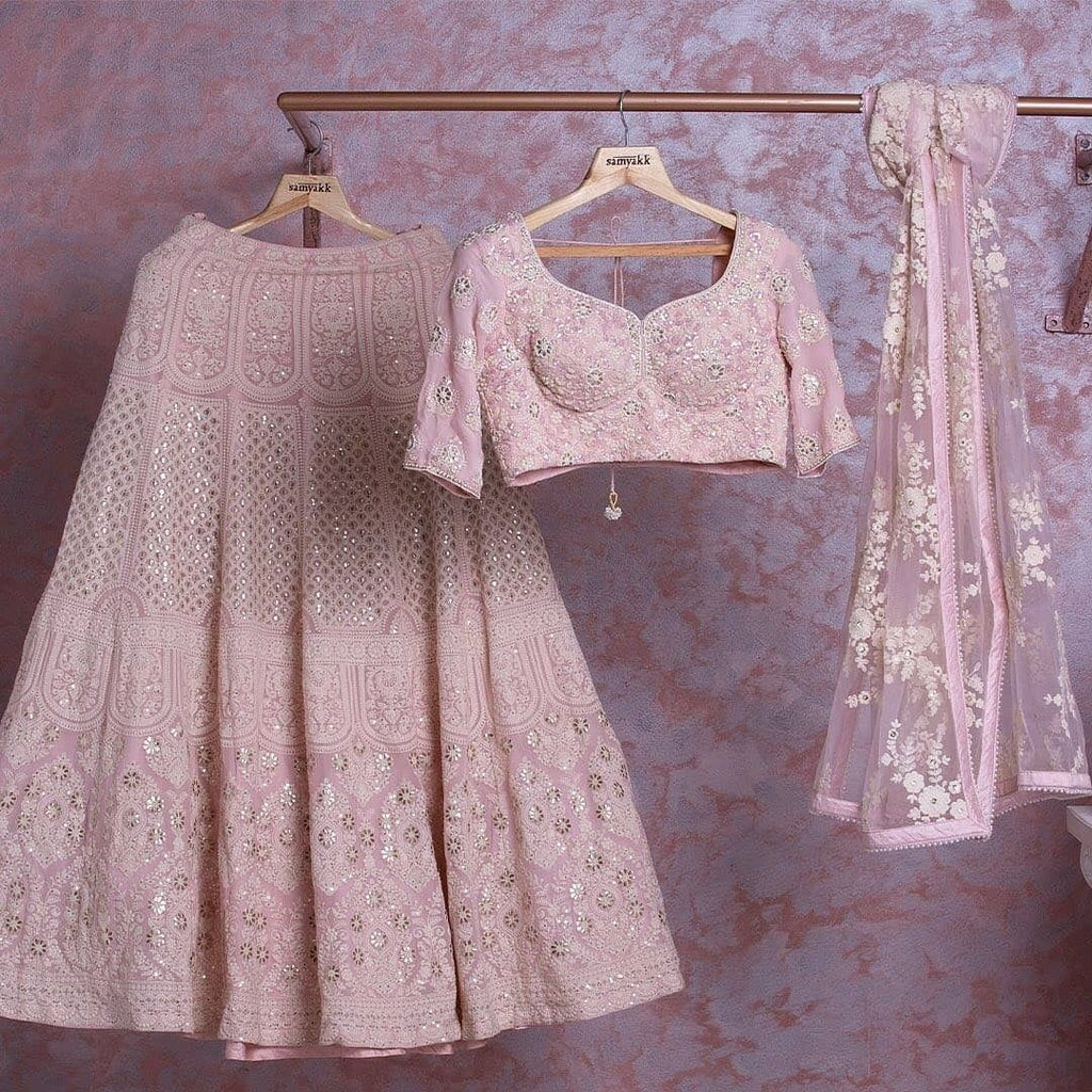 The Baby Pink Lehenga