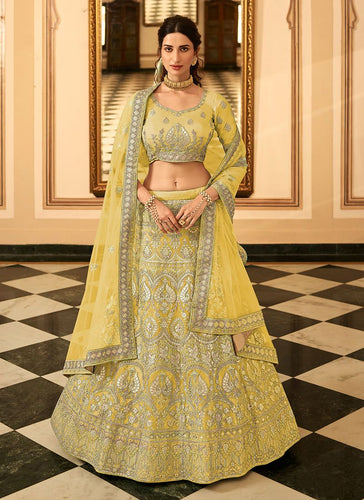 Geroo Jaipur Golden Zari Work Lehenga Choli Set with Dupatta Price in  India, Full Specifications & Offers | DTashion.com