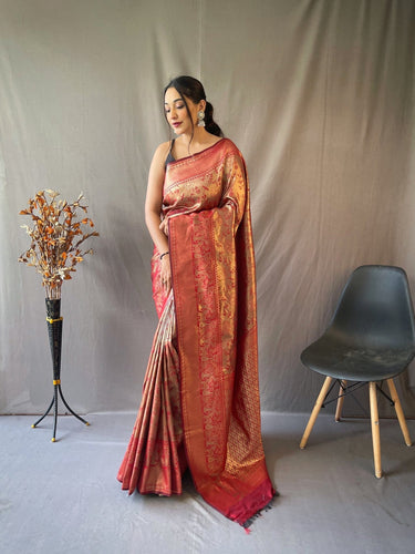 Buy RED SAREE Woven Handloom Cotton Blend Red Sarees Online @ Best Price In  India | Flipkart.com