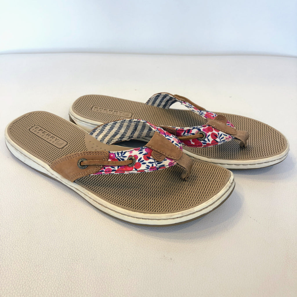 sperry top sider flip flops womens