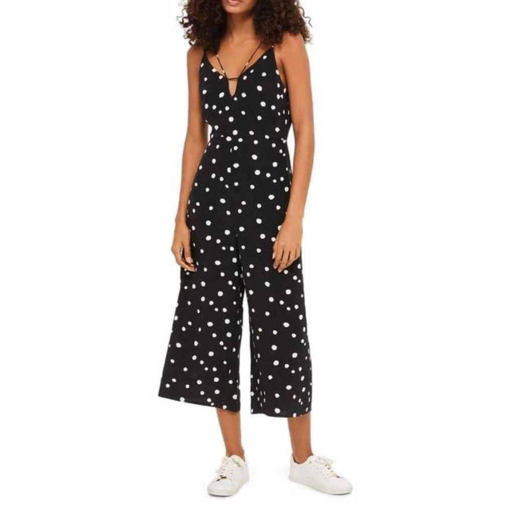 Topshop Black White Polka Dot Jumpsuit Style Exchange Boutique Pgh