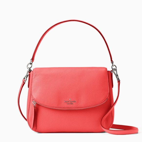KATE SPADE NEW YORK Red Jackson Medium Flap Shoulder Bag NWT – Style  Exchange Boutique PGH