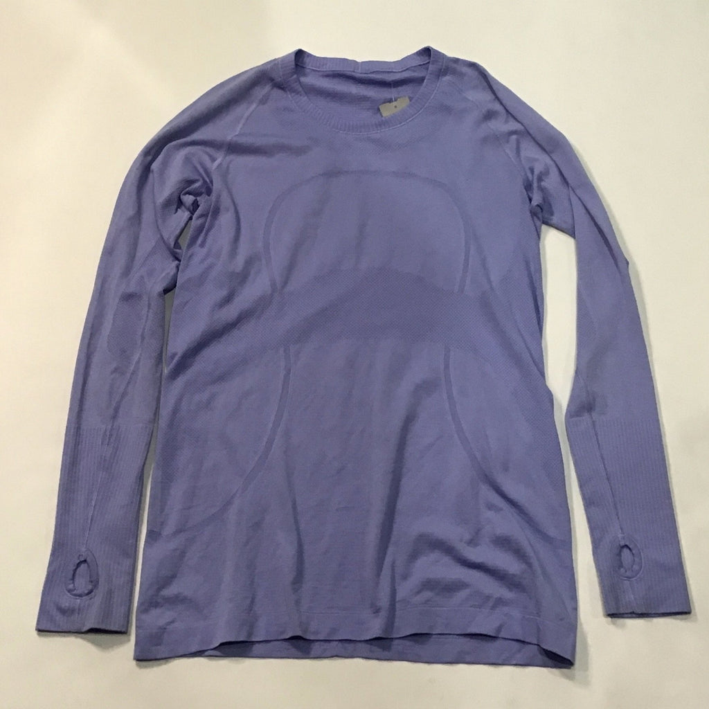 light blue lululemon shirt