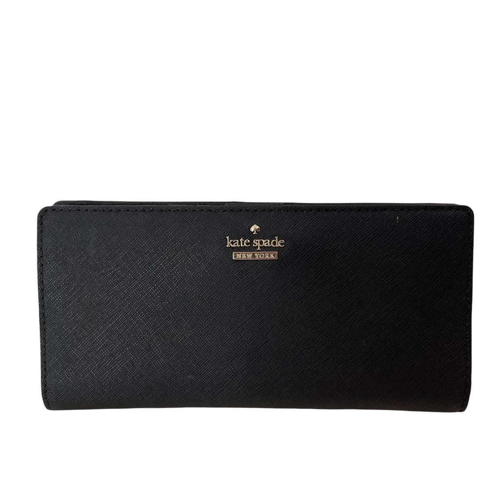 KATE SPADE Black Cameron Street Large Stacy Continental Wallet – Style  Exchange Boutique PGH
